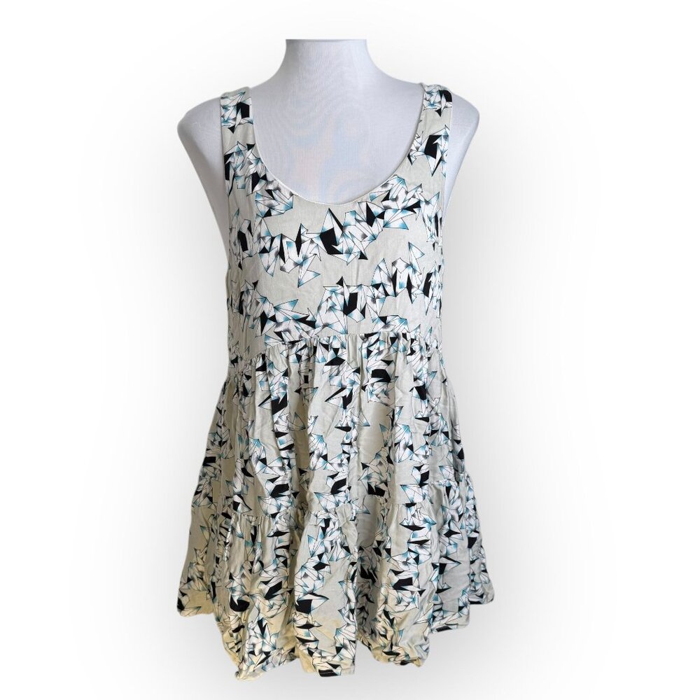 Ladakh Geometric Patterned Mini Dress